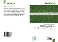 Capa do livro de 2000 Kremlin Cup 