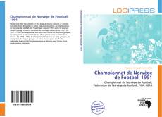 Buchcover von Championnat de Norvège de Football 1991