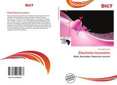 Bookcover of Elachista leucastra