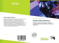 Borítókép a  Andrei Alexandrescu - hoz
