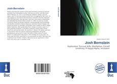 Buchcover von Josh Bernstein