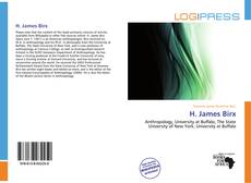 Buchcover von H. James Birx