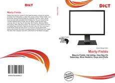 Bookcover of Marty Fields