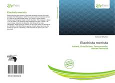 Bookcover of Elachista merista