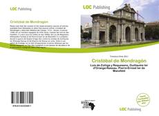 Bookcover of Cristóbal de Mondragón