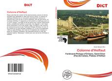 Bookcover of Colonne d'Helfaut