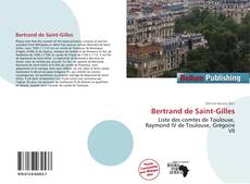 Portada del libro de Bertrand de Saint-Gilles