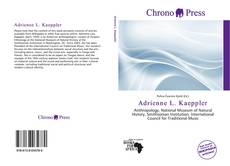 Portada del libro de Adrienne L. Kaeppler