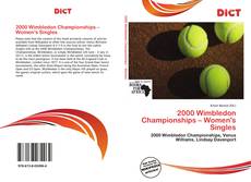 Bookcover of 2000 Wimbledon Championships – Women's Singles