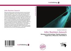 Buchcover von John Buettner-Janusch