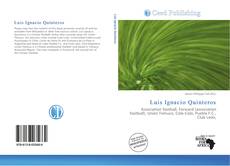 Portada del libro de Luis Ignacio Quinteros