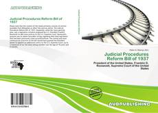 Portada del libro de Judicial Procedures Reform Bill of 1937