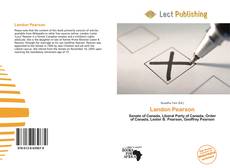 Landon Pearson的封面