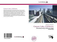 Couverture de Canyon Lake, California
