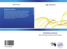 Capa do livro de Elachista strenua 