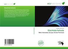 Elachista helvola kitap kapağı