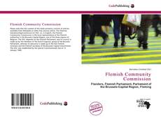 Portada del libro de Flemish Community Commission