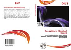 Don Williams (Baseball Scout)的封面