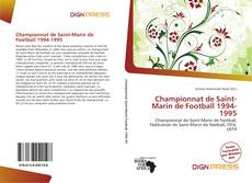 Championnat de Saint-Marin de Football 1994-1995的封面