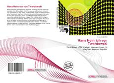 Hans Heinrich von Twardowski kitap kapağı