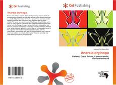 Buchcover von Anarsia dryinopa