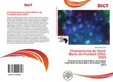 Championnat de Saint-Marin de Football 2002-2003的封面