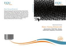Copertina di Hans Georg Klamroth