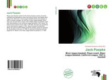 Buchcover von Jack Paepke