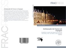 Ambassade de France en Espagne kitap kapağı