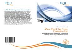 Copertina di AWA World Tag Team Championship