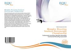 Copertina di Memphis Wrestling Southern Heavyweight Championship
