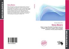 Buchcover von Gary Beare