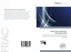 Copertina di AAA Latin American Championship