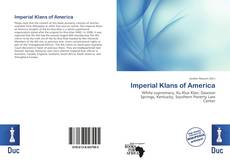 Buchcover von Imperial Klans of America