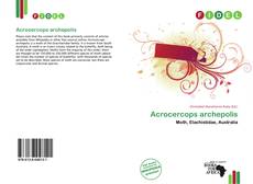 Buchcover von Acrocercops archepolis