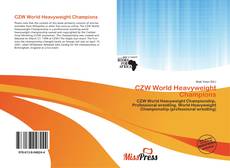 Обложка CZW World Heavyweight Champions