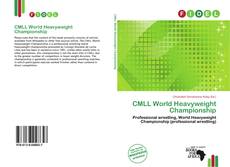 Buchcover von CMLL World Heavyweight Championship