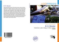 Couverture de D. K. Broster