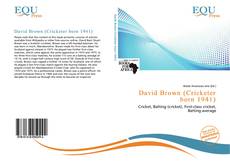 Copertina di David Brown (Cricketer born 1941)