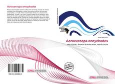 Buchcover von Acrocercops ennychodes