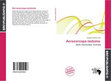 Buchcover von Acrocercops isotoma 