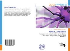 Copertina di John F. Anderson