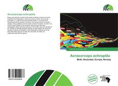Portada del libro de Acrocercops ochroptila 