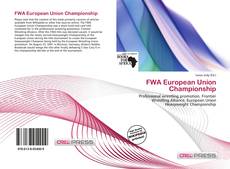 Buchcover von FWA European Union Championship