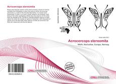Buchcover von Acrocercops stereomita 