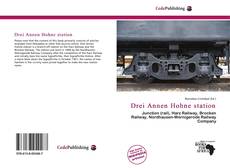 Buchcover von Drei Annen Hohne station