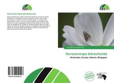 Portada del libro de Acrocercops tetrachorda