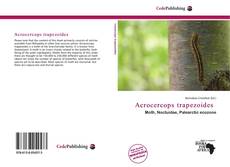 Buchcover von Acrocercops trapezoides 