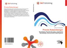 Buchcover von Procès Katzenberger