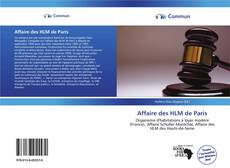 Affaire des HLM de Paris kitap kapağı